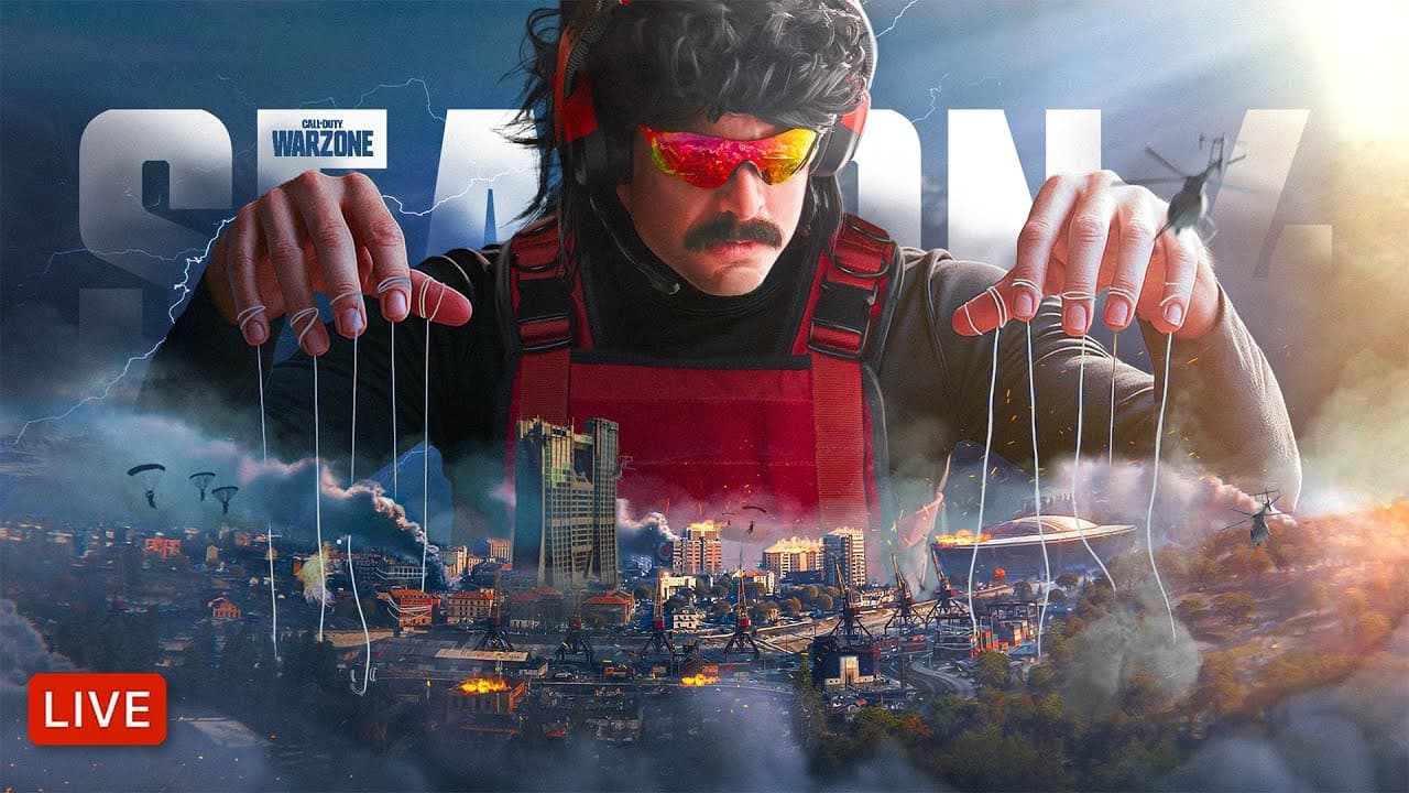 DR DISRESPECT - WARZONE - NEW SEASON 4!