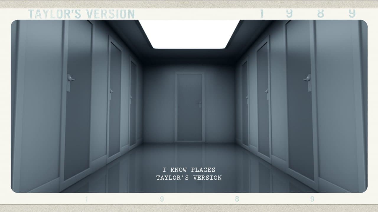 Taylor Swift - I Know Places (Taylor's Version) (Lyric Video)