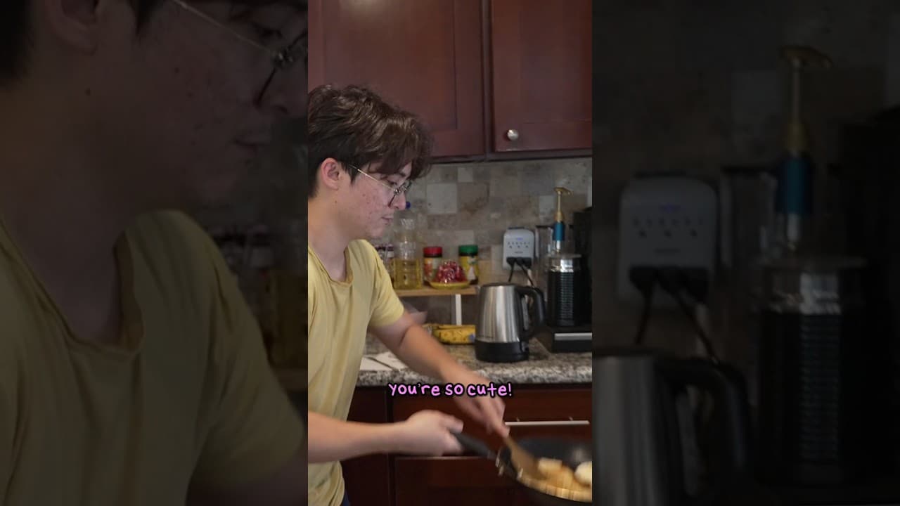 michael makes me breakfast