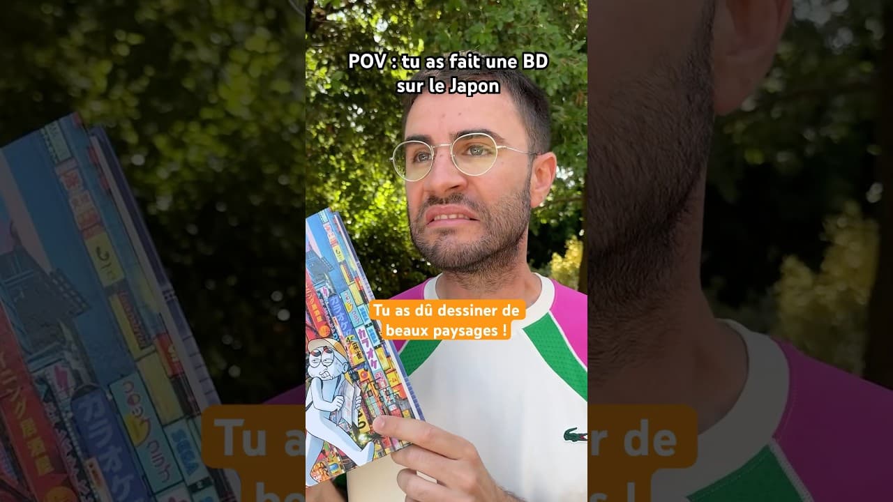 Il se prend pour un auteur de BD ✍️