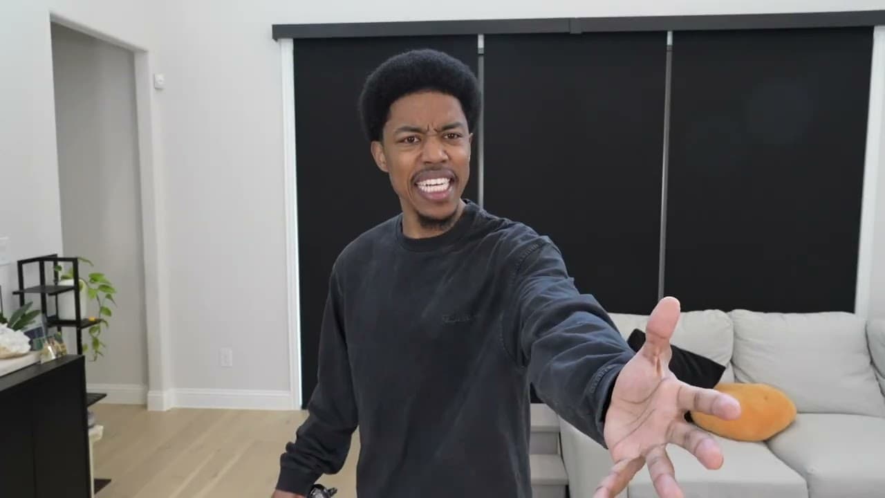 Fighting someone that has FOOD in a video game.