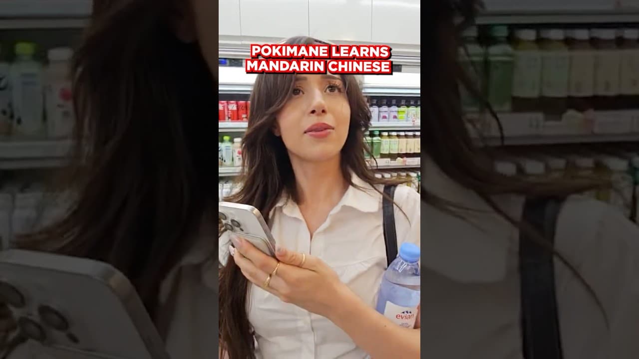 Pokimane Tries To Learn Mandarin 🇨🇳