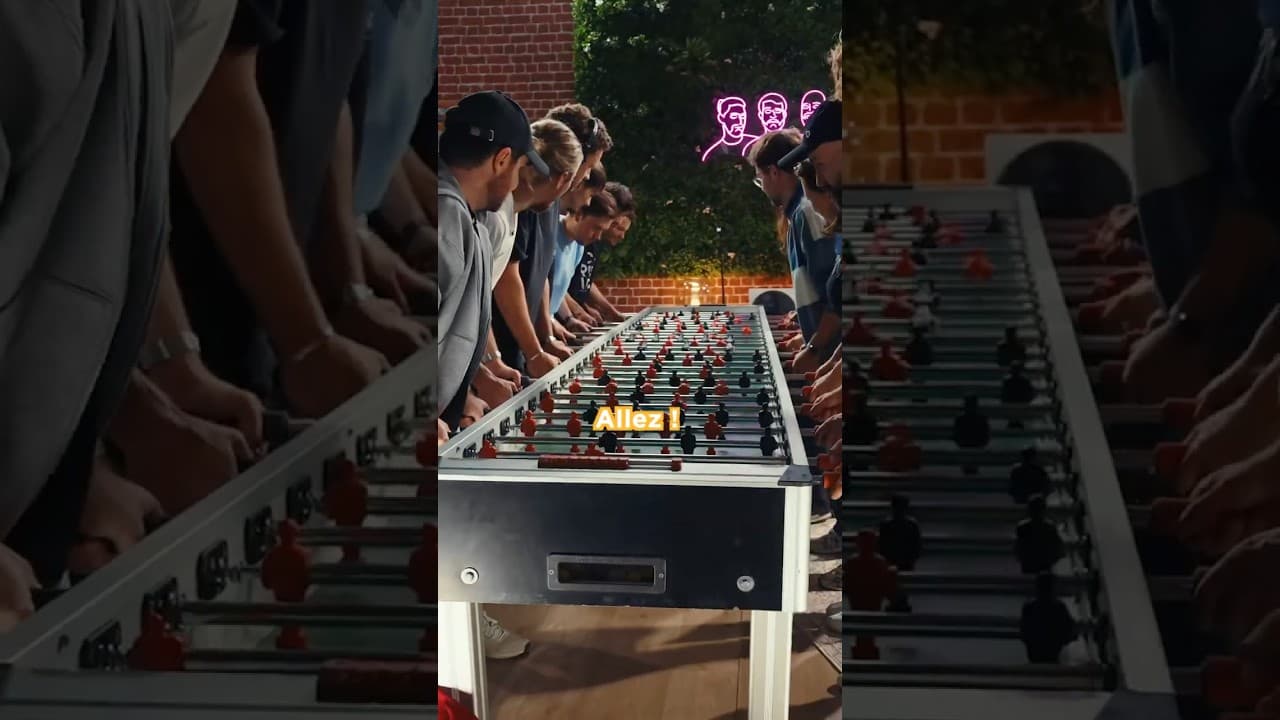 Un babyfoot pour 14 personnes ? 😲