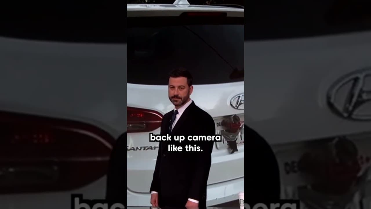 Backup Camera Scare Prank w/ Jimmy Kimmel