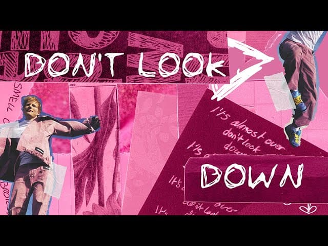 Ed Sheeran - Don't Look Down [Lyric Video]