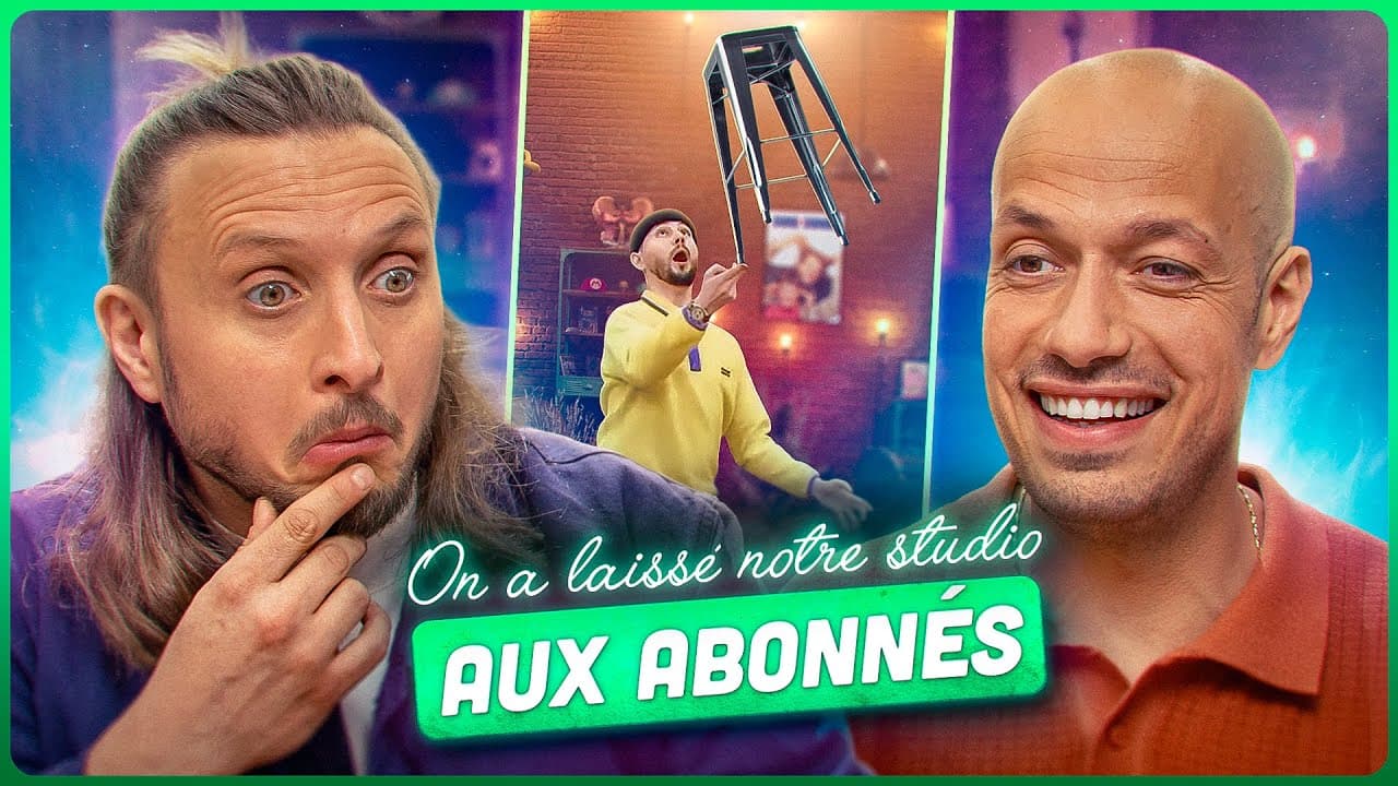 Imaginez qu’on vous laisse libre accès à notre studio… voici le résultat !