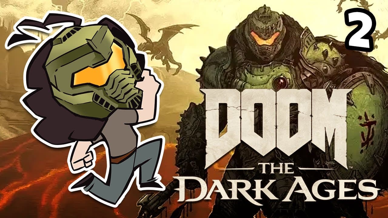 Poor giant is getting burned :( | Doom: The Dark Ages [2]