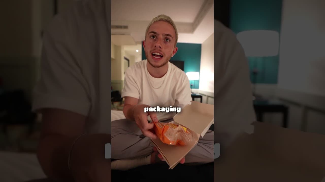 Je découvre le McDo en Italie … (y’a des trucs chelous de fou)