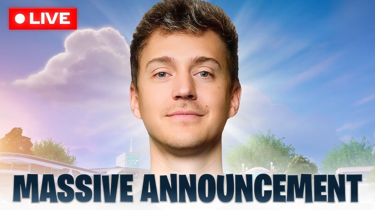 π΄ Massive & Exclusive Fortnite Announcement Today @ 11:00 am CT