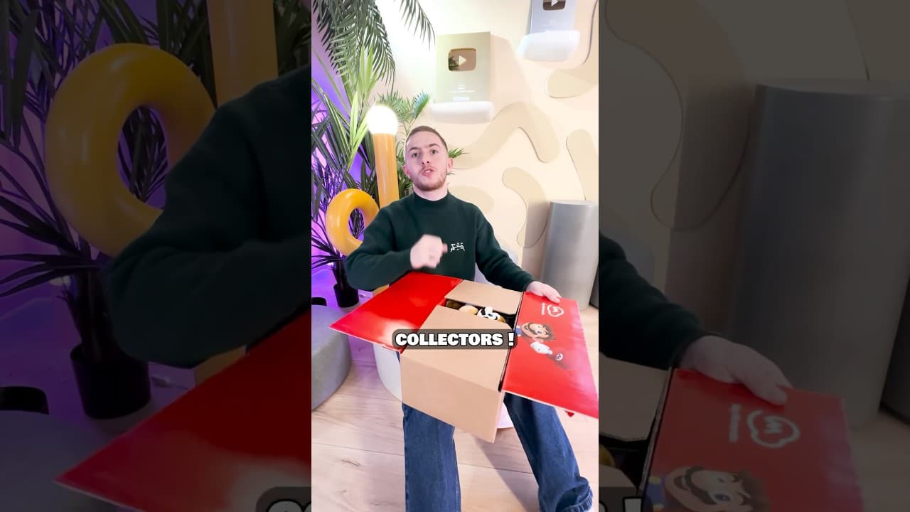 J’AI REÇU UN COLIS SURPRISE DE LA PART DE NINTENDO ! 😍❤️