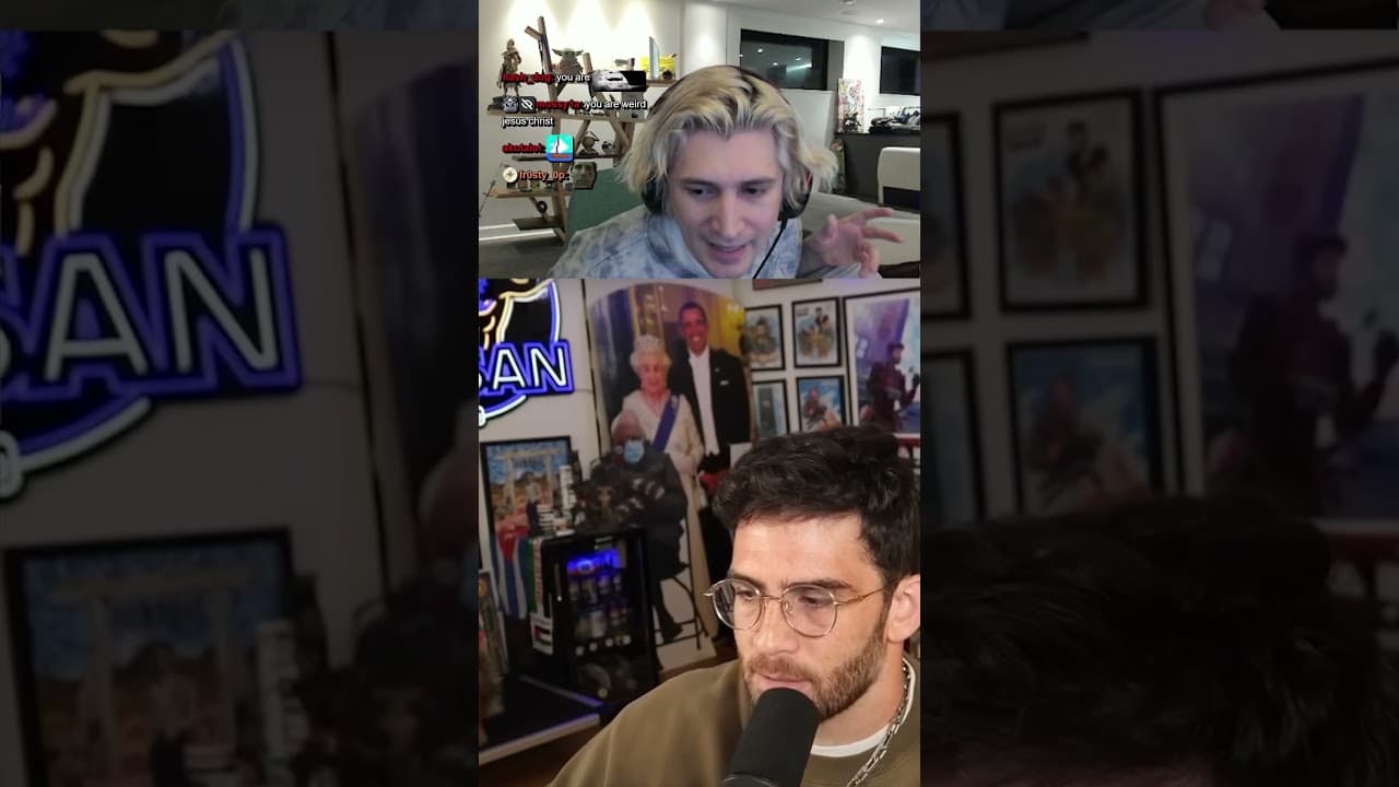 Hasan Shocks his dog live on stream