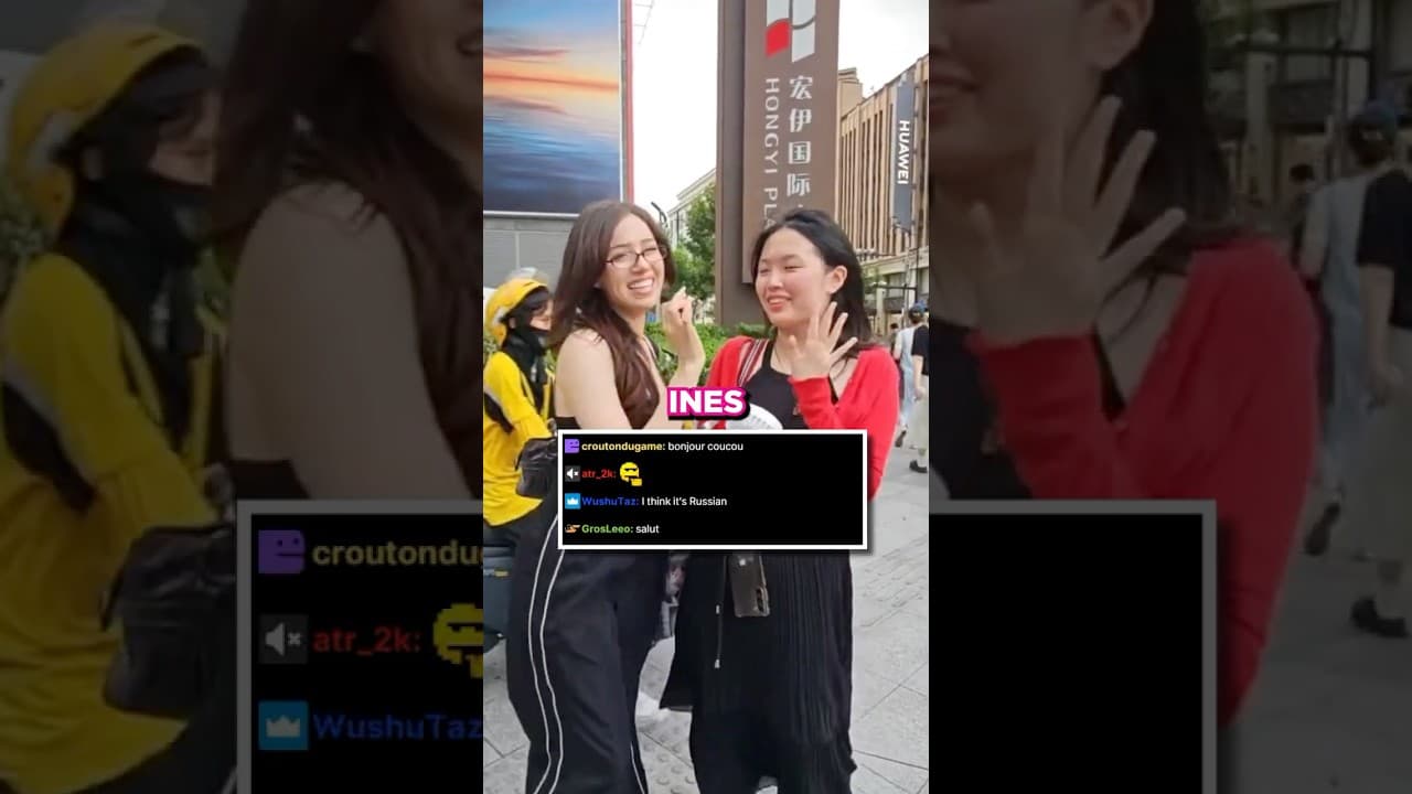 Pokimane Meets an OG French Fan