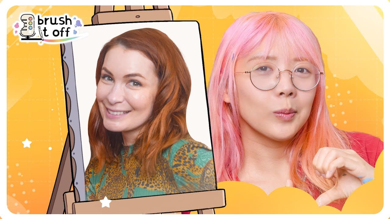 painting Felicia Day's dead cats...