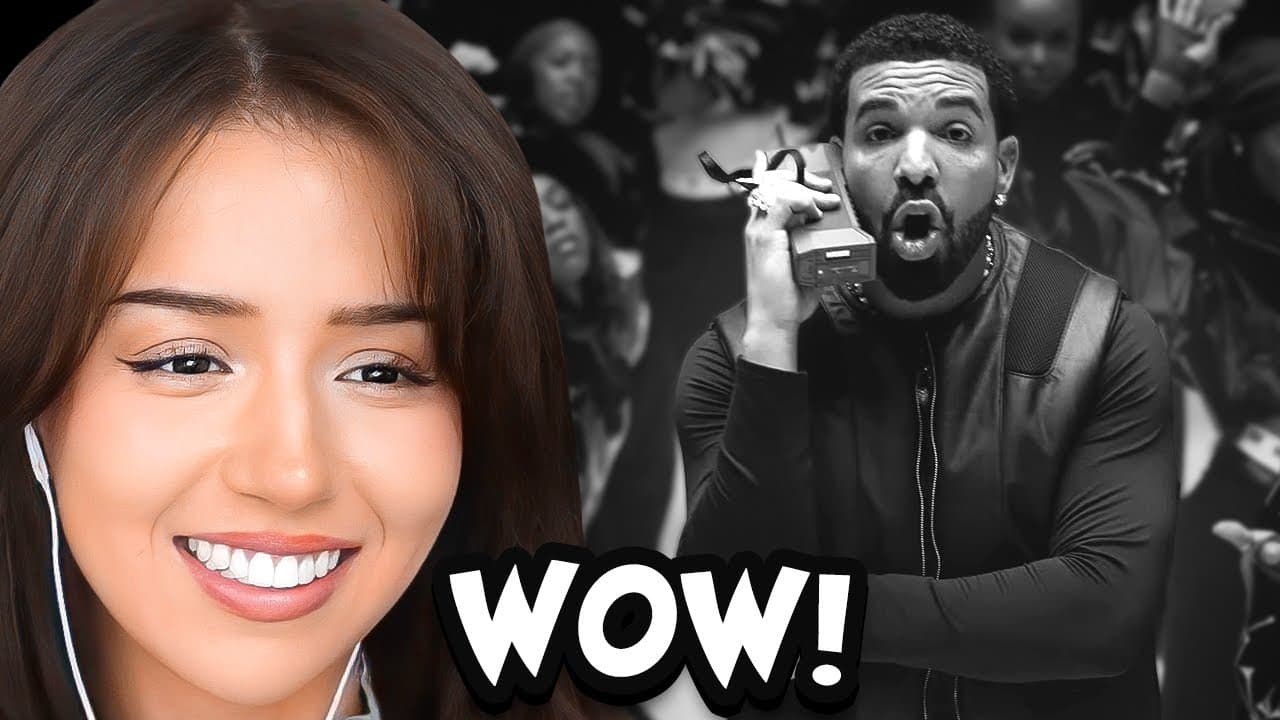 Pokimane Reacts To DRAKE - NOKIA