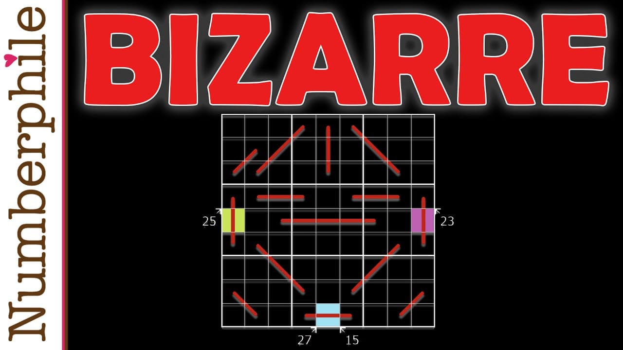 A Bizarre Sudoku Set-Up - Numberphile