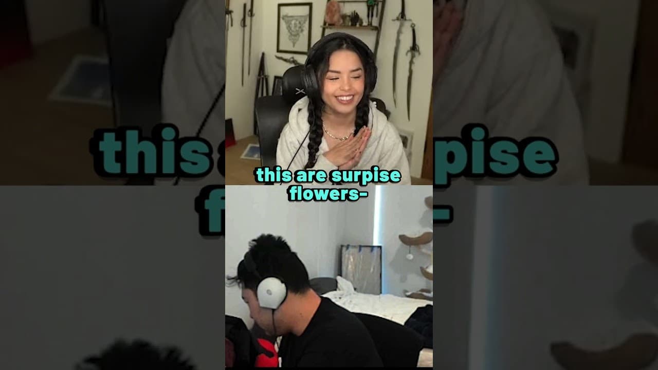 Valkyrae teaches @peterparkTV how to win her heart