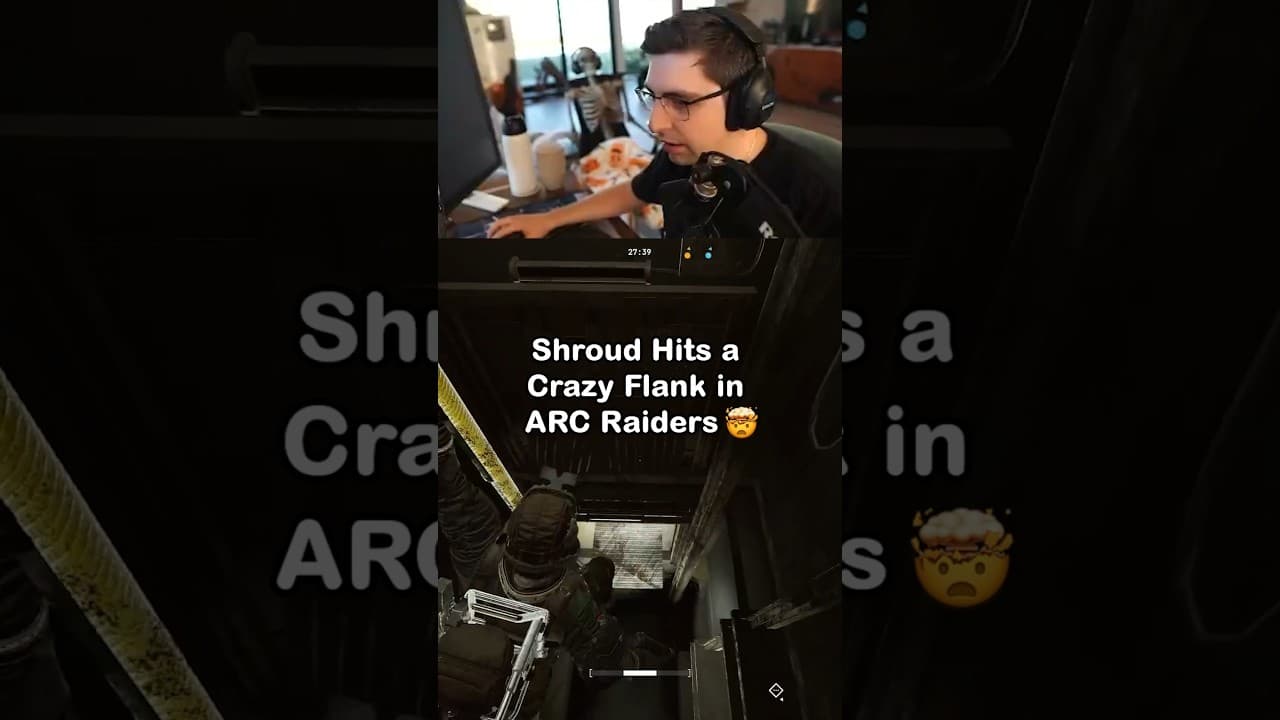 Shroud Hits Insane Flank in ARC Raiders