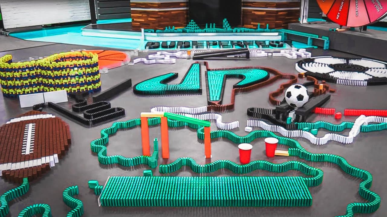 Dude Perfect Domino Extravaganza