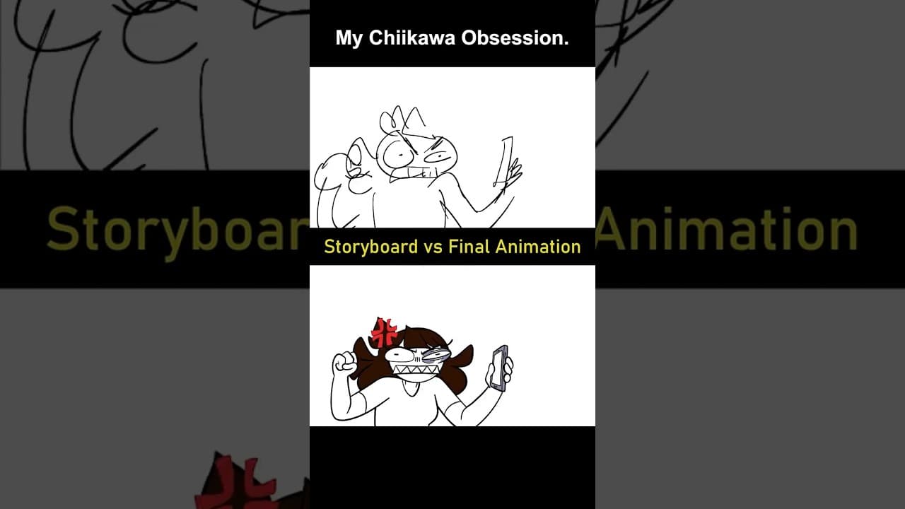 Storyboard vs Animation: My Chiikawa Obsession (shot 18)