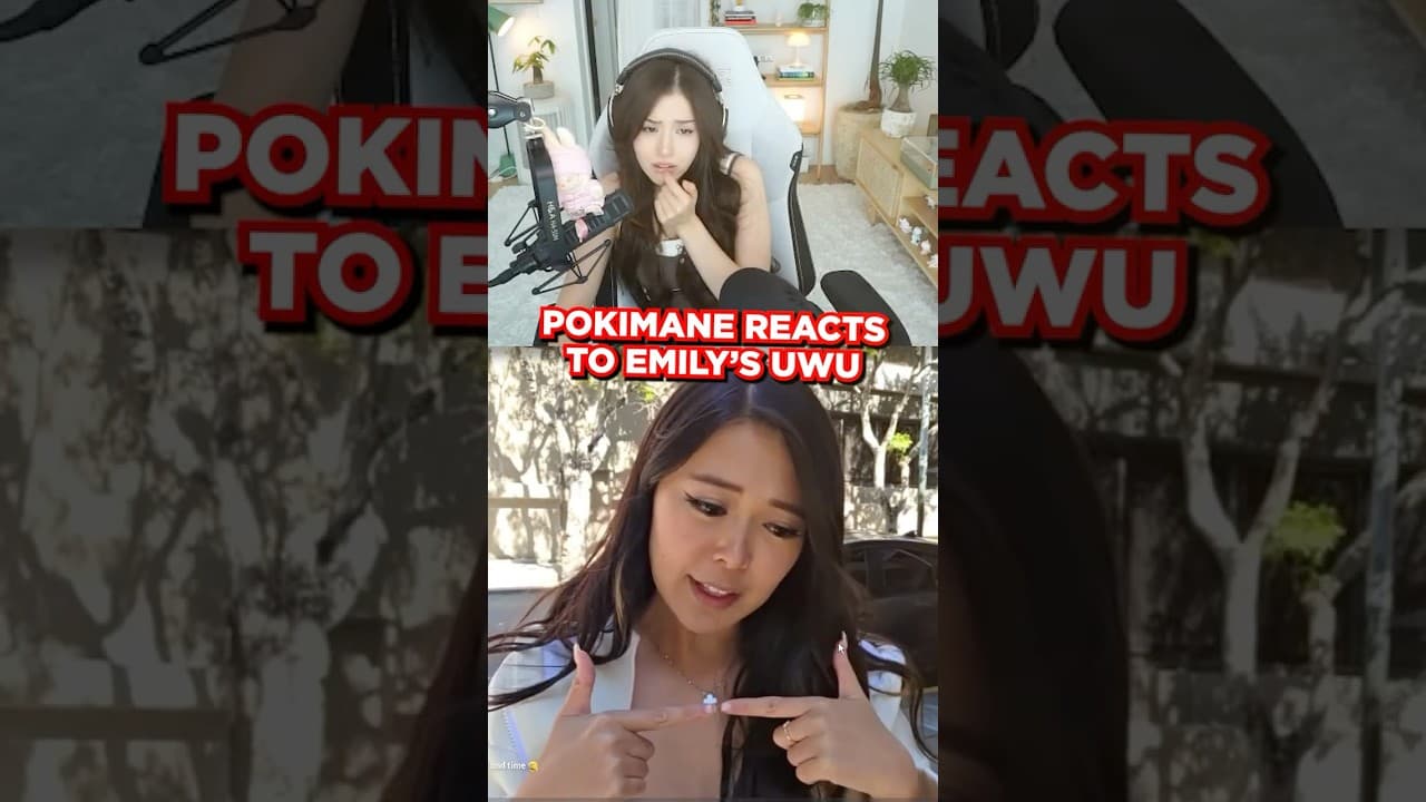 Pokimane Reacts To ExtraEmily's UwU