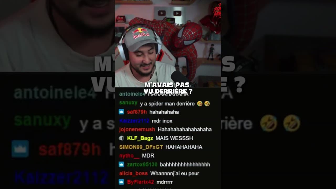 INOX DÉBARQUE SUR MON LIVE DÉGUISÉ EN SPIDER-MAN 😂