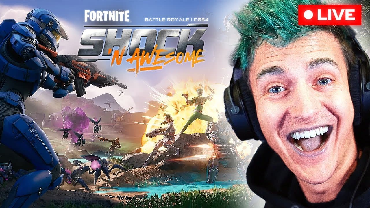 🔴 Ninja Plays Fortnite NEW SEASON 4 ALL DAY - PART 2