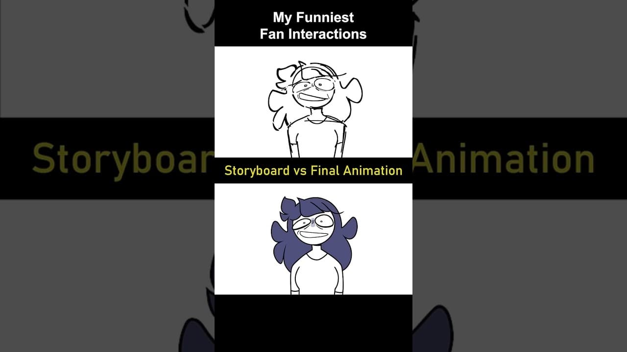 Storyboard vs Animation: My Funniest Fan Interactions (shot 12)