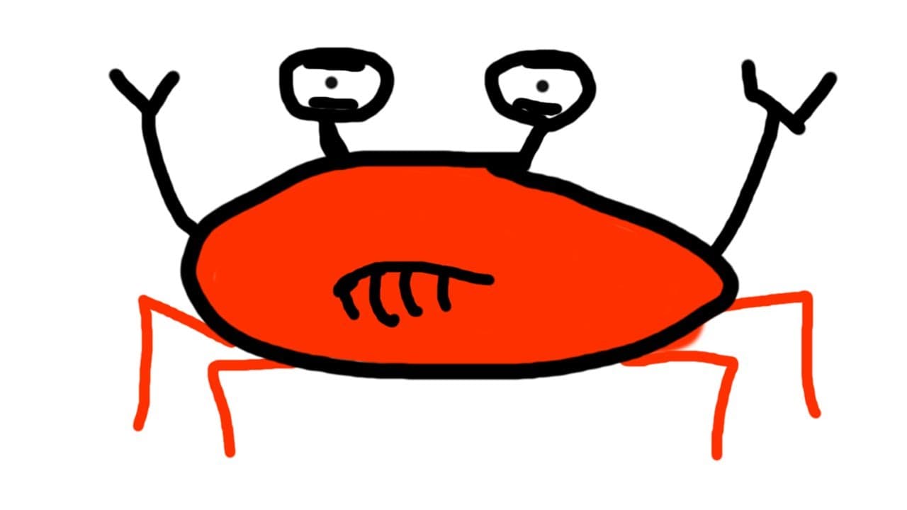 🔴 crab