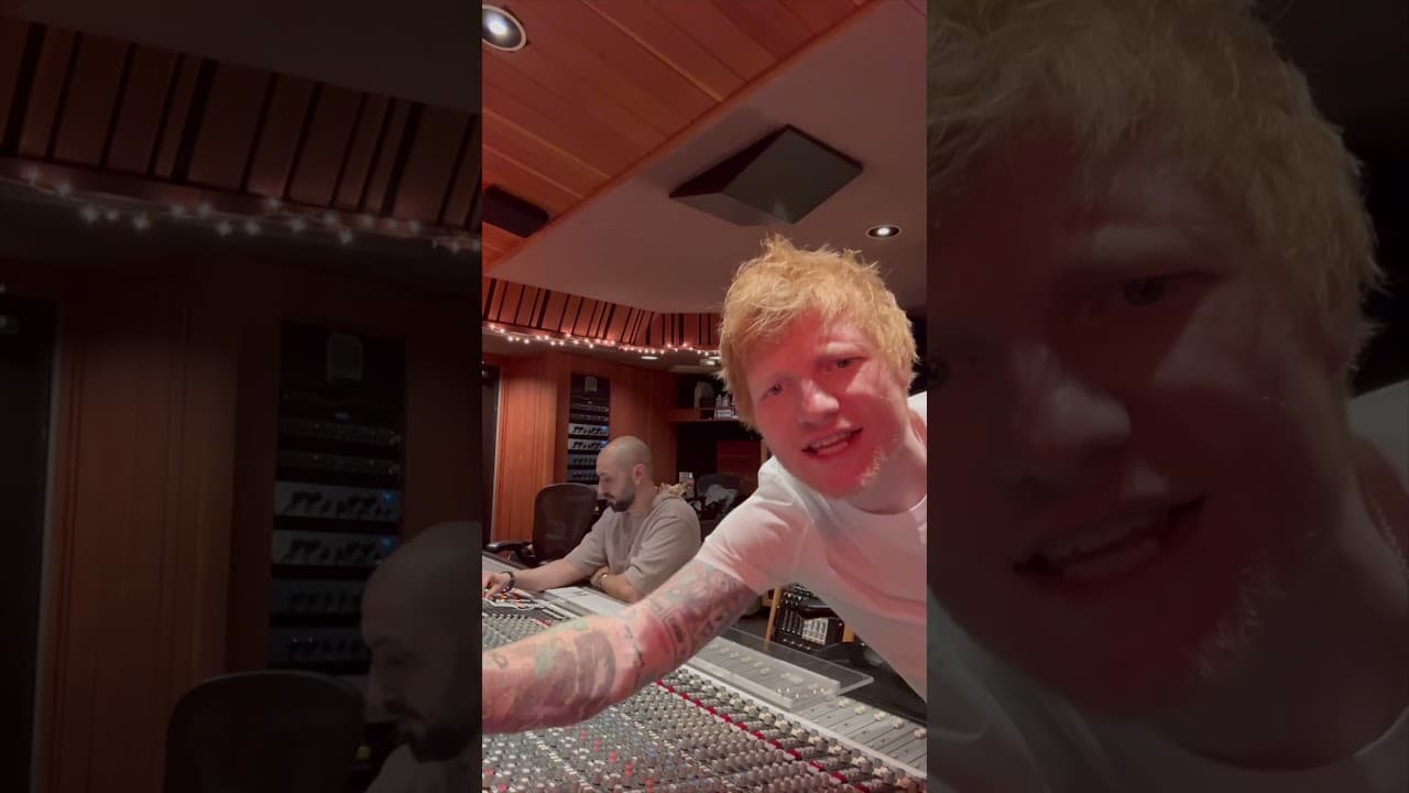 Album done. Single soon. I’m very excited as you can tell