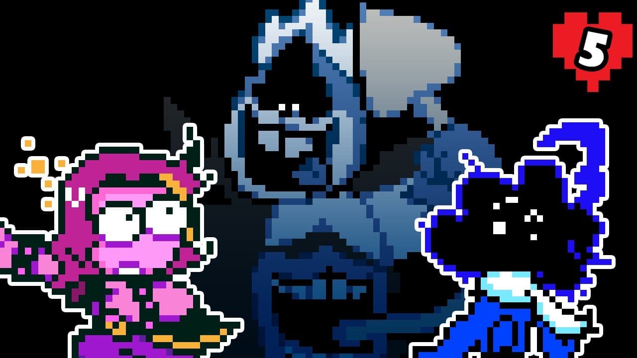 Arin is WAY too good at this [CH1 FINALE] | Deltarune [5]