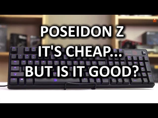 Tt eSports Poseidon Z Kailh Switch Mechanical Gaming Keyboard