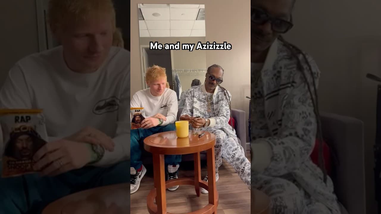 Last time i smoked with snoop i lost the ability to see