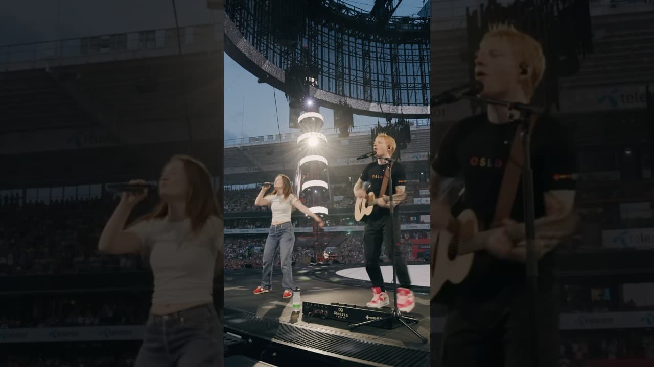 So fun rocking Oslo with @thisissigrid hometown hero. She’s one of the coolest x