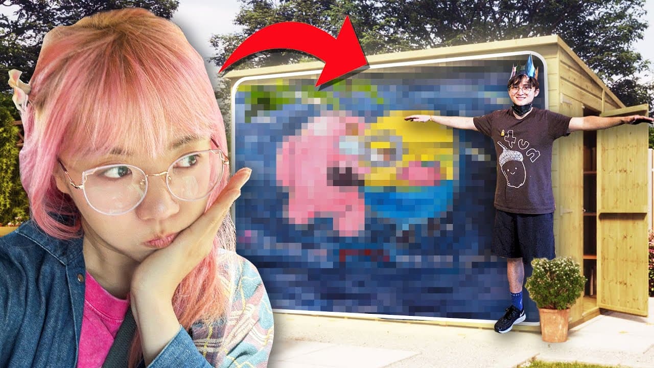 I painted michael's shed