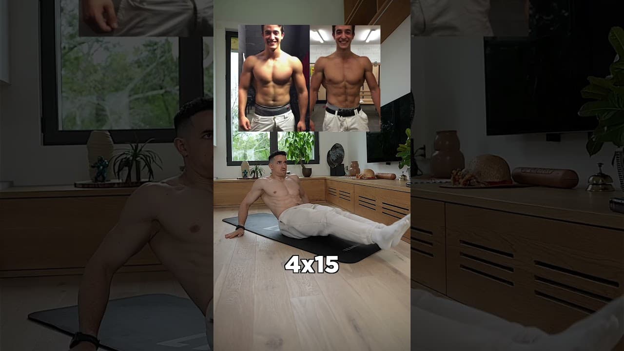 How to get abs and lose belly fat beginner abs workout !! 🔥