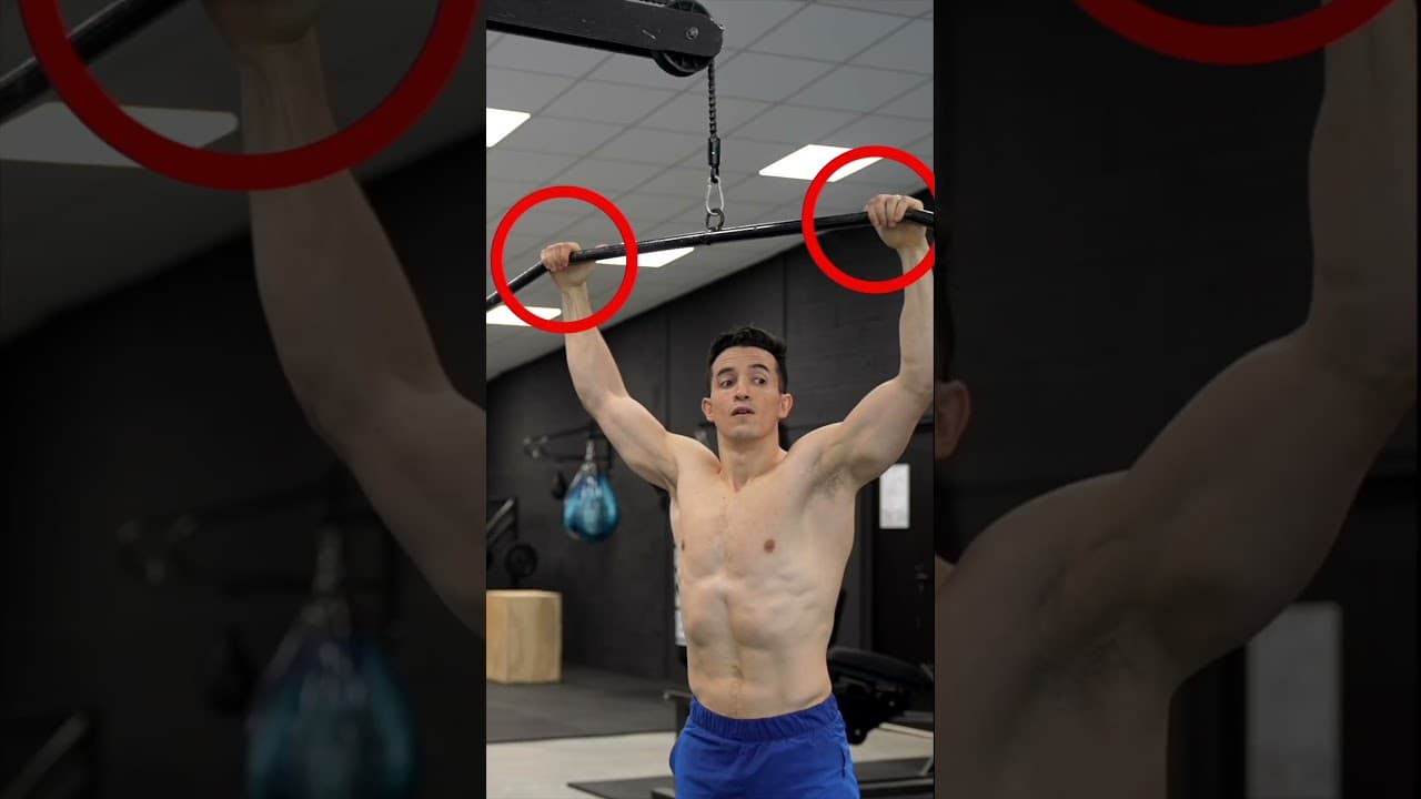 Lat pulldown mistakes !! 😱