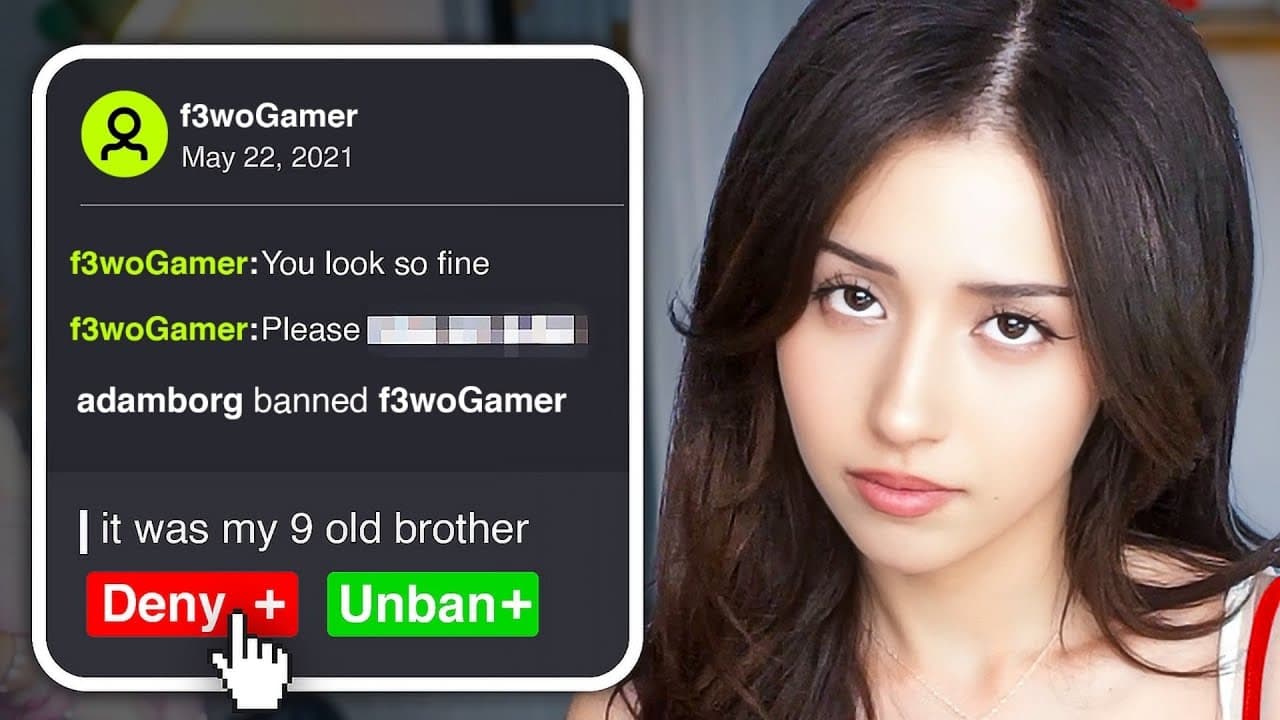 Pokimane Goes Through Her UNHINGED Unban Requests