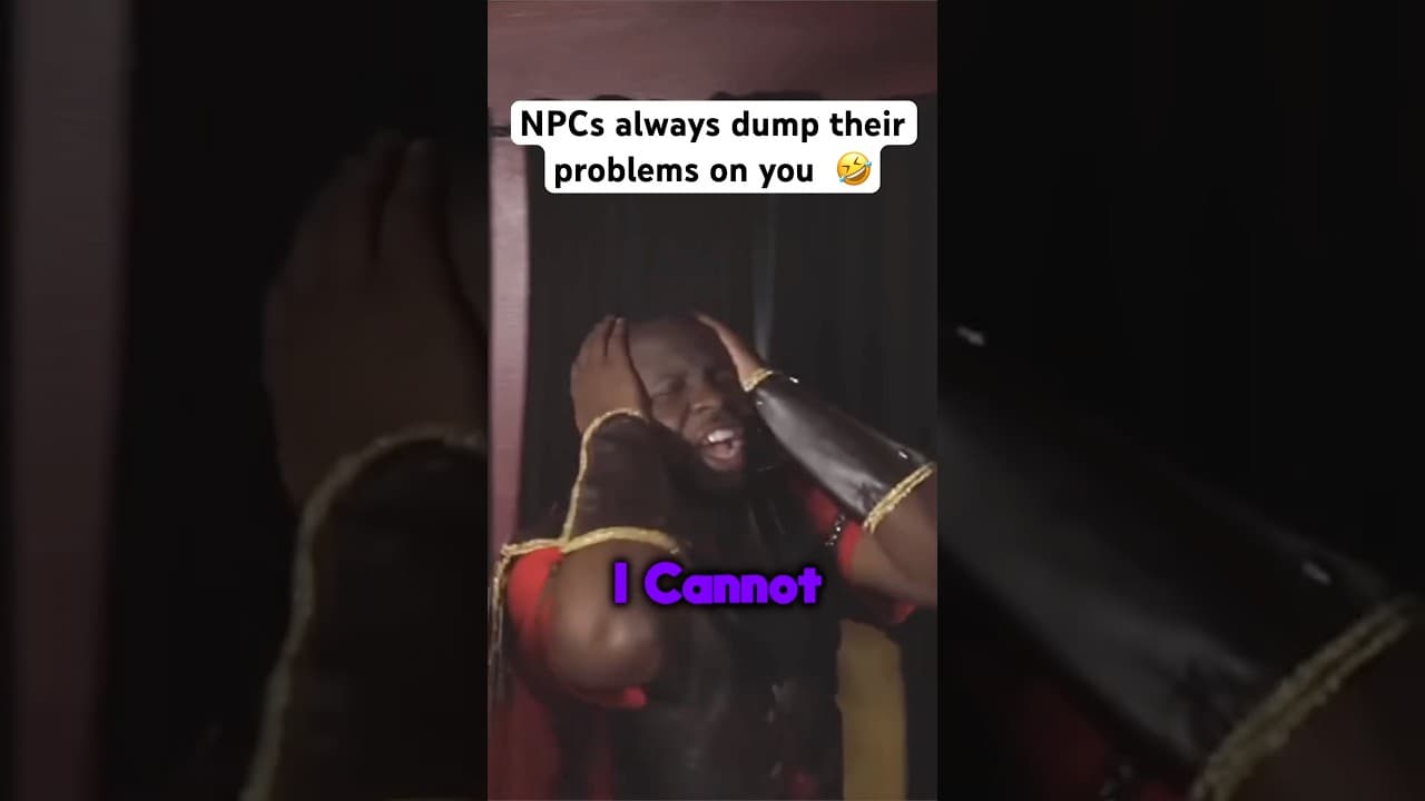 What would they do if you never talked to them? 😂 #shorts #videogames #gaming #funny