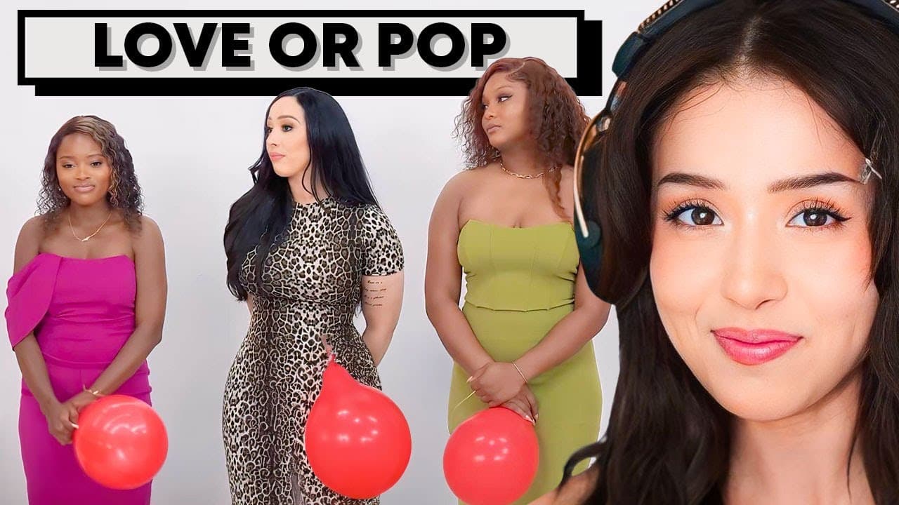 Pokimane Reacts To Pop The Balloon Or Find Love