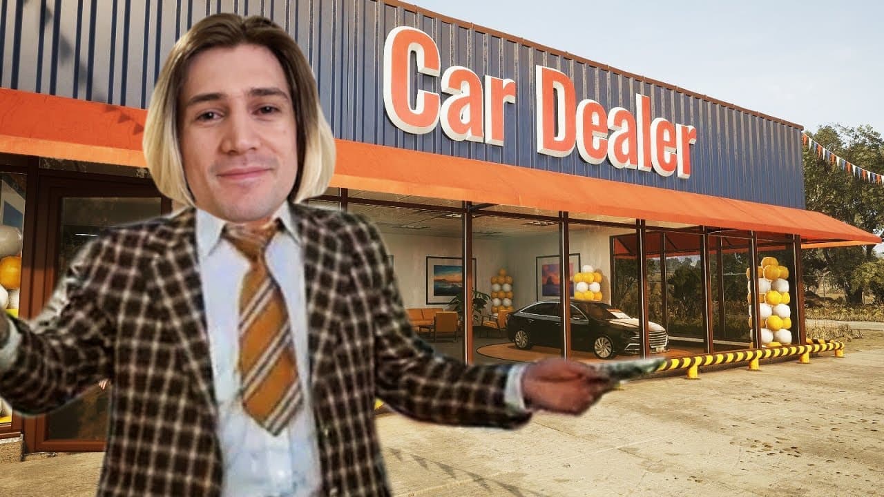 xQc Plays CAR DEALER SIMULATOR