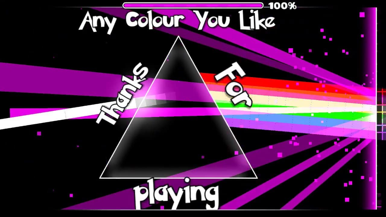 Any Colour You Like - Geometry Dash (8-9 star)