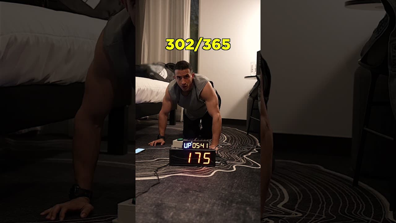 Day 302/365 one more push-up everyday for a whole year !! 🔥