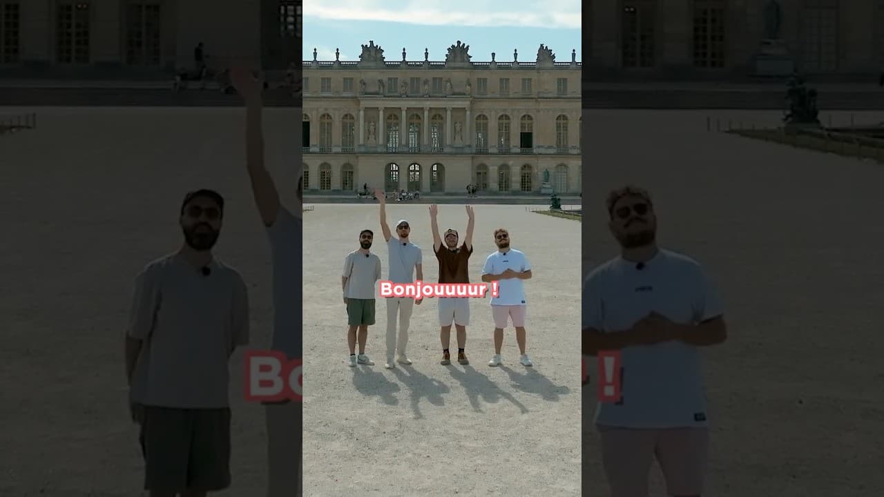 Making-of 🎬 : Cache-cache extrême à Versailles @chateauversailles