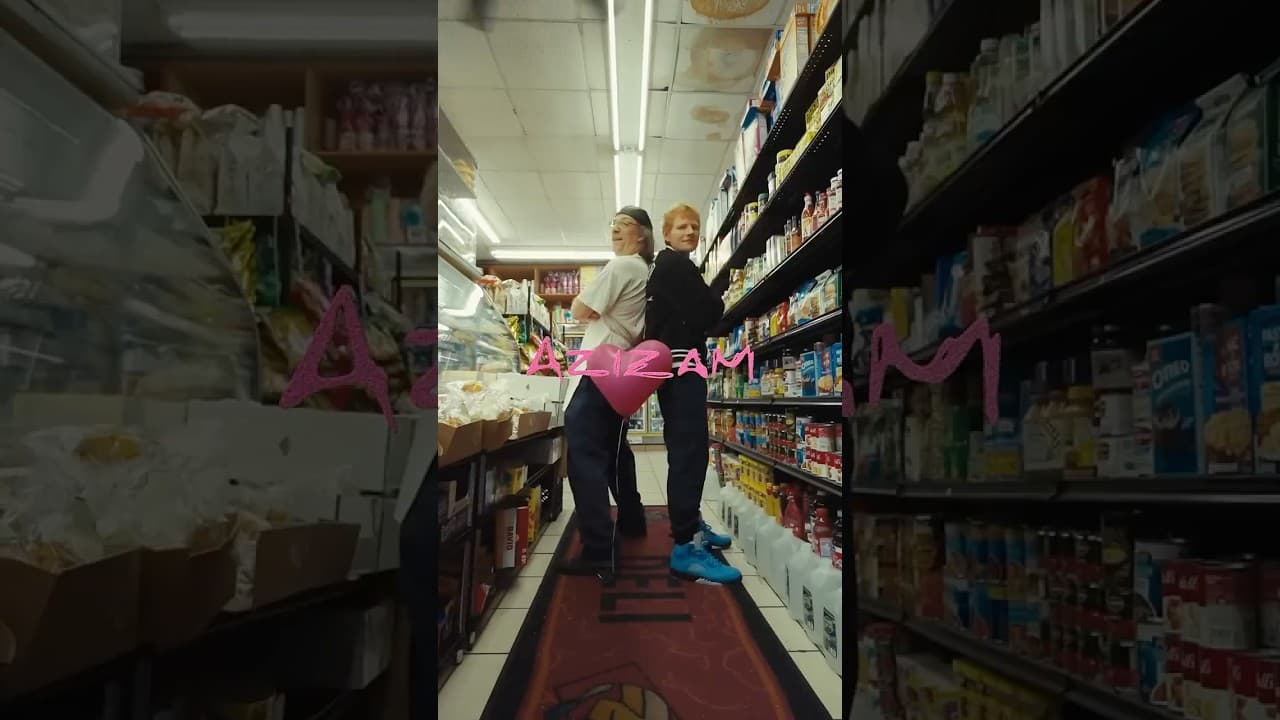 Azizam (pink heart video) out tomorrow, so excited. Official video comes in a few weeks, inabit x