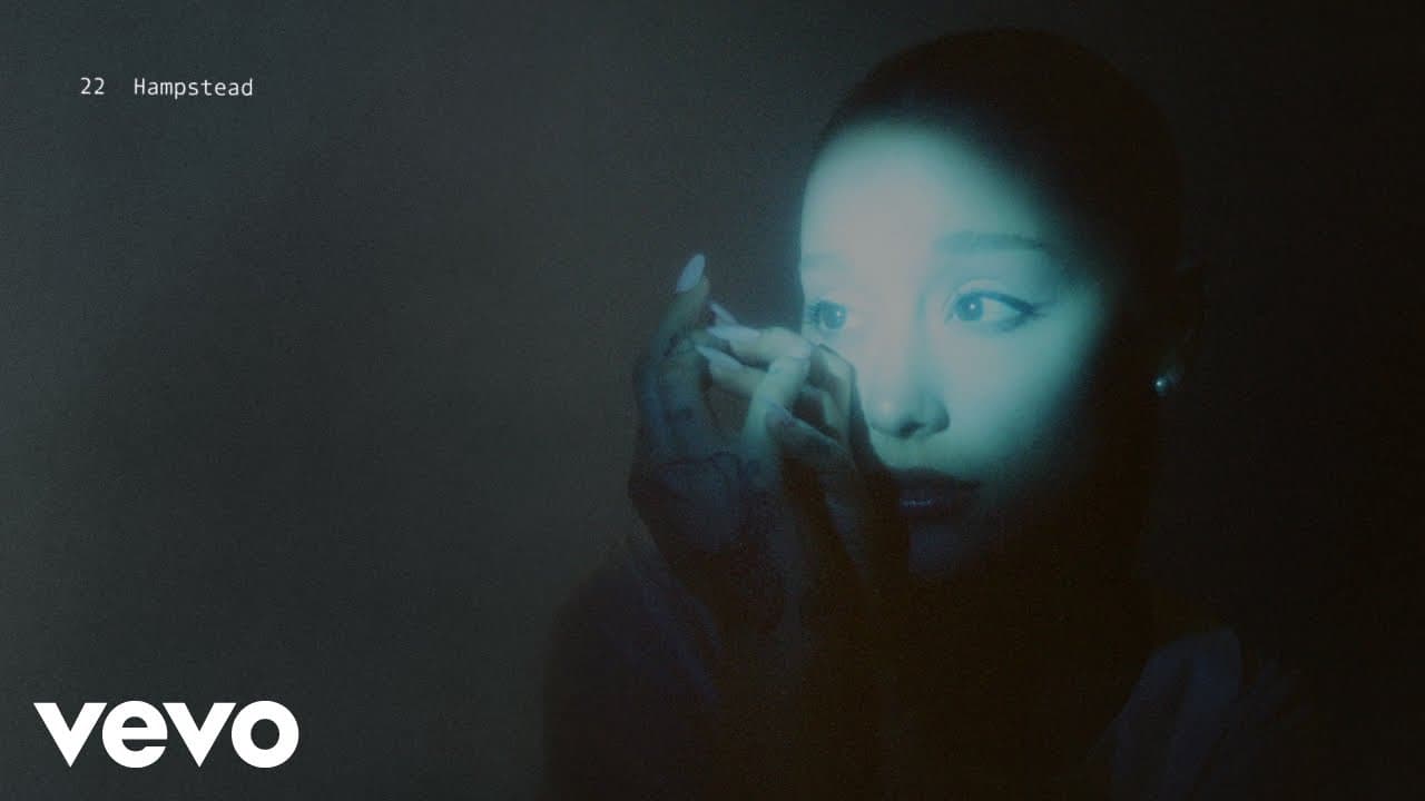 Ariana Grande - Hampstead (lyric visualizer)