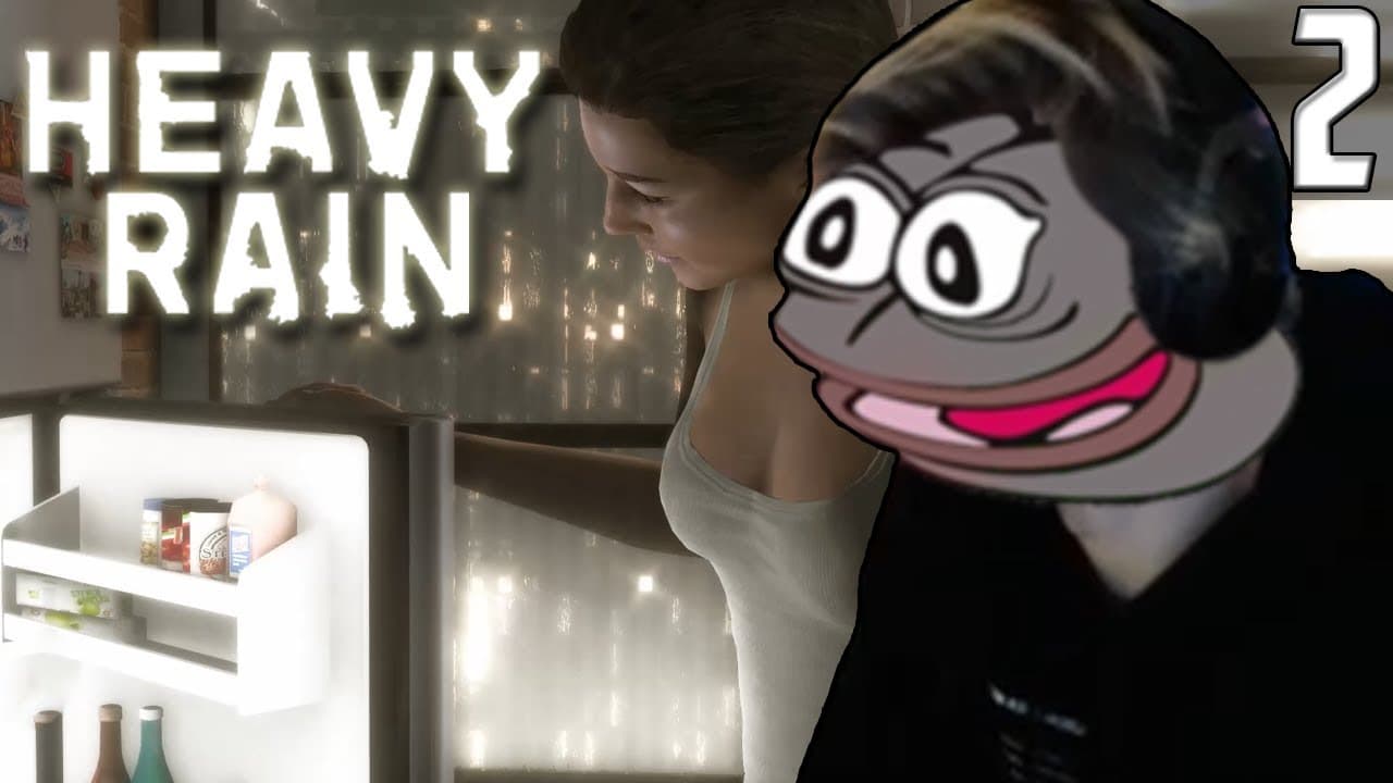 GOOD DECISIONS ONLY - xQc Heavy Rain W/CHAT #2 | xQcOW