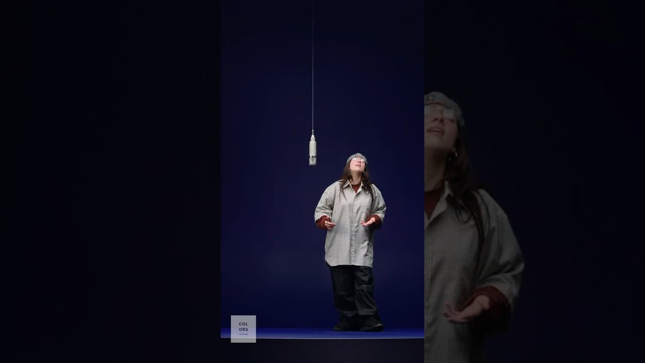 Billie singing WILDFLOWER on COLORS