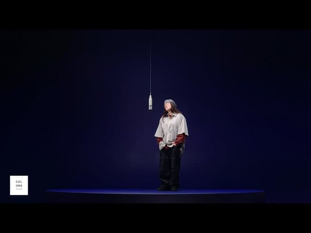 Billie Eilish - WILDFLOWER (COLORS Performance)
