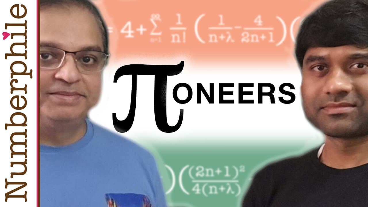 Pi-oneers (interview with Sinha & Saha) - Numberphile