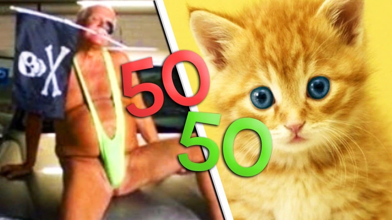 50% DE CHANCE D'ÊTRE TRAUMATISÉ ! (50/50 CHALLENGE)